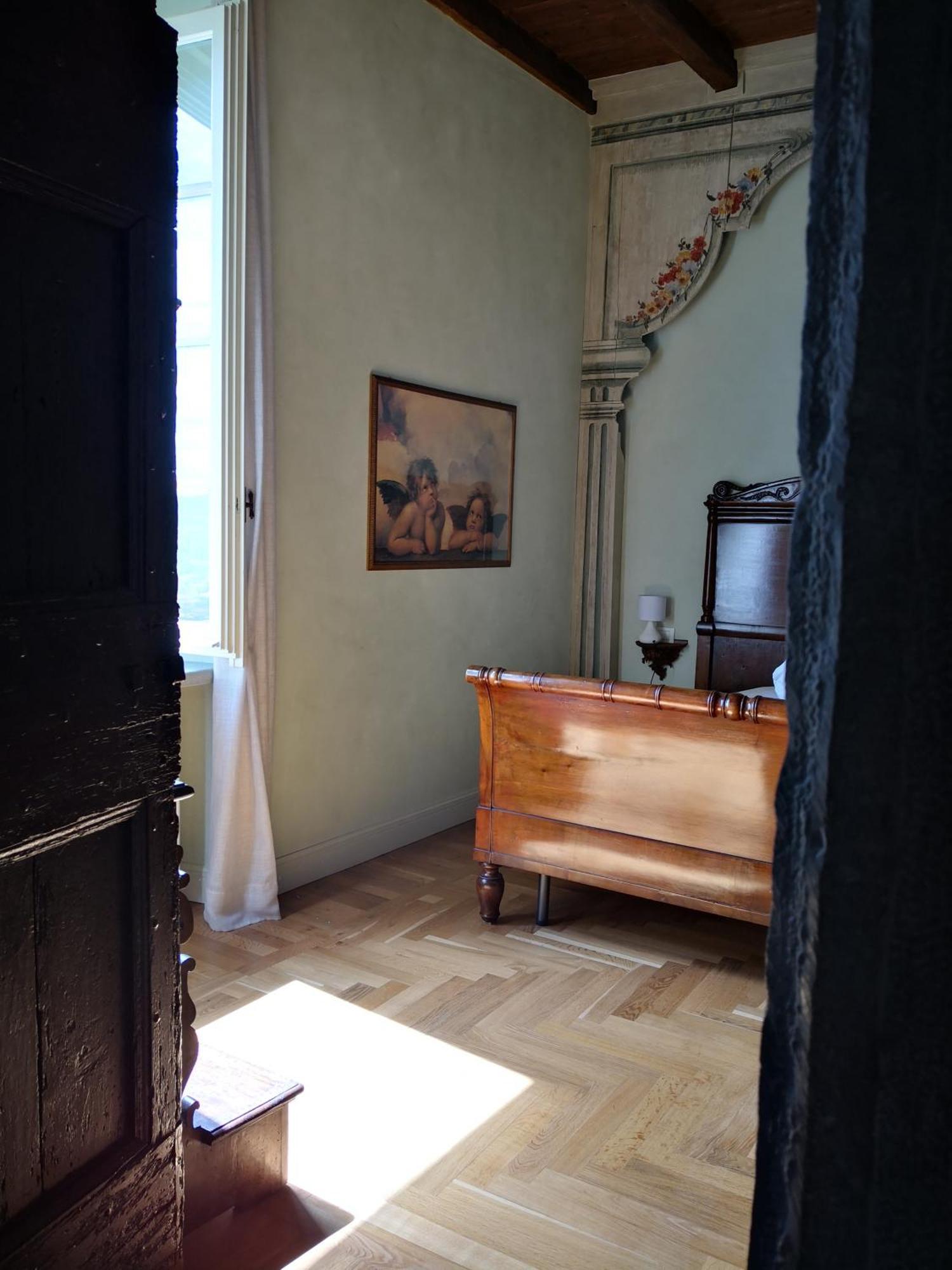 B&B Dimora Delle Donnole Bergamo Alta Exterior foto